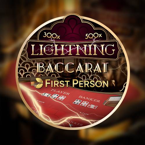 First Person Lightning Baccarat