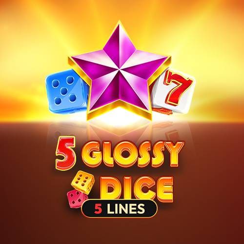5 Glossy Dice